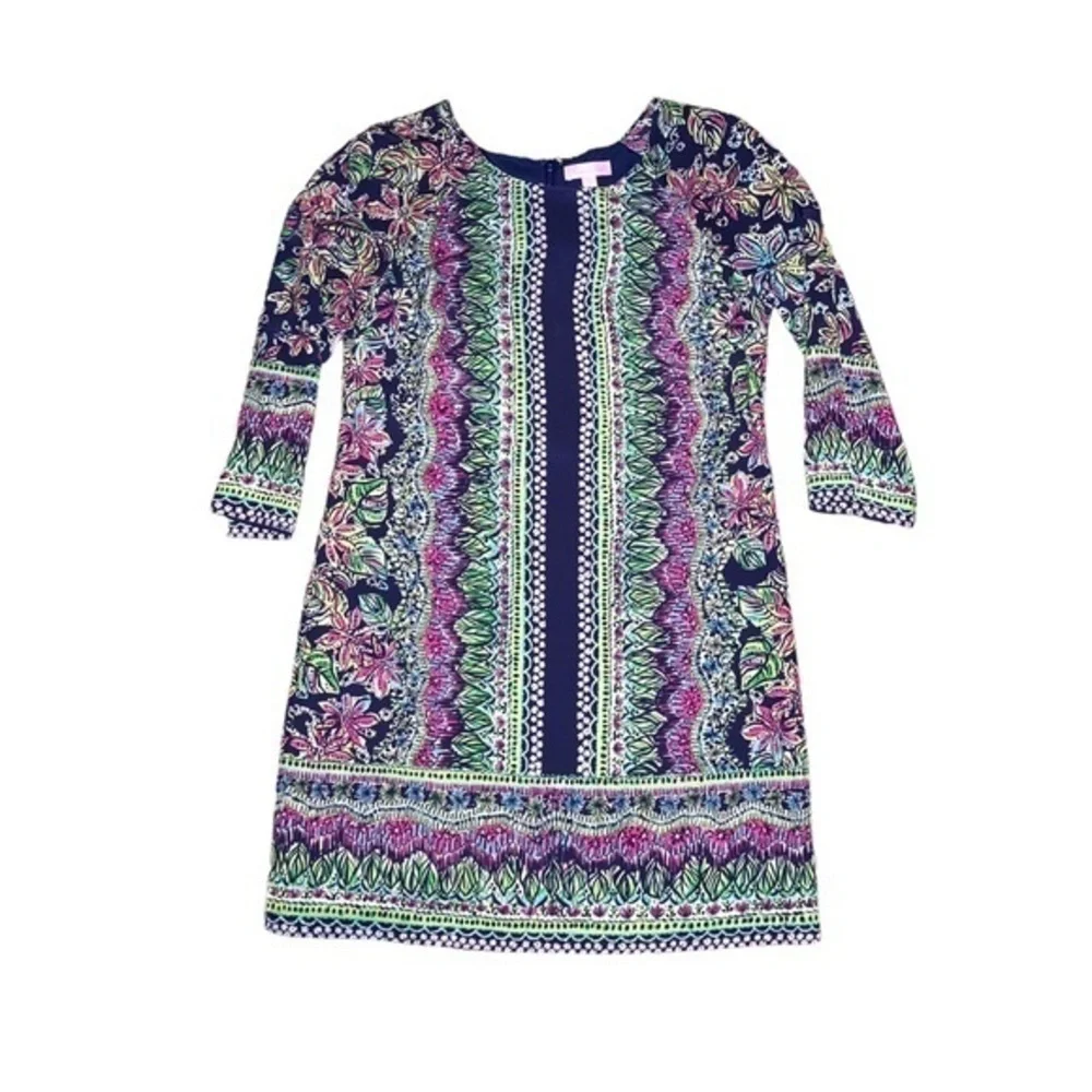 Lilly Pulitzer 100% Silk Rylee Shift Dress 4